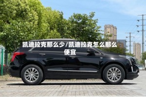凯迪拉克那么少/凯迪拉克怎么那么便宜