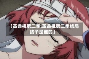 【革命机第二季,革命机第二季结局孩子是谁的】