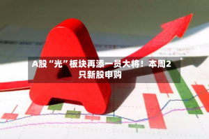 A股“光”板块再添一员大将！本周2只新股申购