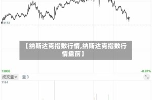 【纳斯达克指数行情,纳斯达克指数行情盘前】