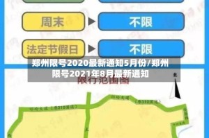 郑州限号2020最新通知5月份/郑州限号2021年8月最新通知