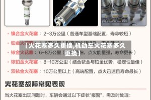 【火花塞多久更换,机动车火花塞多久更换】