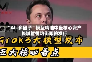 “AI+多因子”模型精选中盘核心资产 长城智悦均衡即将发行