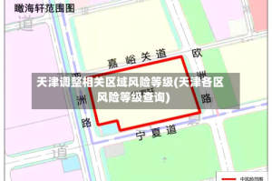 天津调整相关区域风险等级(天津各区风险等级查询)