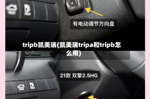 tripb凯美瑞(凯美瑞tripa和tripb怎么用)