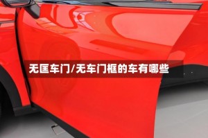 无匡车门/无车门框的车有哪些