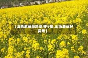 【山西油菜最新费用行情,山西油菜籽费用】