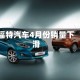 福特汽车4月份销量下滑