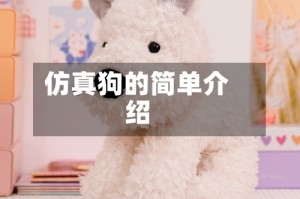 仿真狗的简单介绍