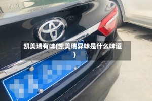 凯美瑞有味(凯美瑞异味是什么味道)