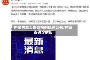 内蒙古本土确诊病例轨迹公布/内蒙古确诊病历