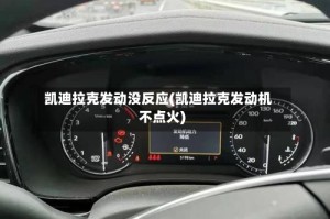 凯迪拉克发动没反应(凯迪拉克发动机不点火)