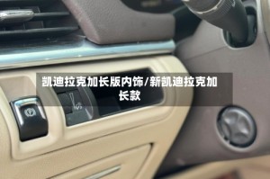 凯迪拉克加长版内饰/新凯迪拉克加长款
