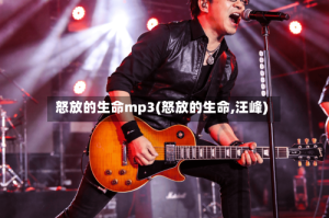 怒放的生命mp3(怒放的生命,汪峰)