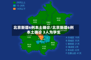 北京新增6例本土确诊/北京新增6例本土确诊 3人为学生