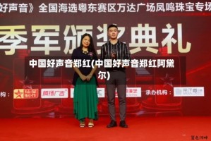 中国好声音郑红(中国好声音郑红阿黛尔)