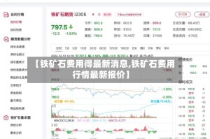 【铁矿石费用得最新消息,铁矿石费用行情最新报价】