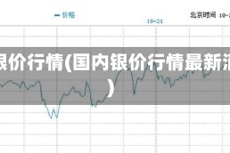 国内银价行情(国内银价行情最新消息)