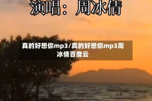 真的好想你mp3/真的好想你mp3周冰倩百度云