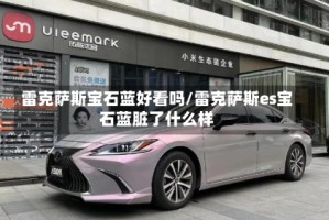 雷克萨斯宝石蓝好看吗/雷克萨斯es宝石蓝脏了什么样