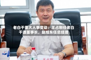 老白干重大人事变动：王占刚任老白干酒董事长，赵旭东任总经理