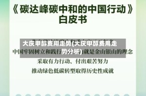 大庆甲醇费用走势(大庆甲醇费用走势分析)