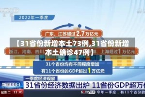 【31省份新增本土73例,31省份新增本土确诊47例】