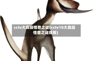 cctv大真探怪兽之谜(cctv10大真探怪兽之谜观看)