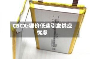 CBCX:锂价低迷引发供应忧虑