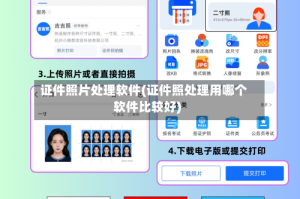证件照片处理软件(证件照处理用哪个软件比较好)