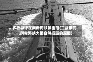 多枚导弹在刻赤海峡被击落(二战期间,刻赤海峡大桥自然损毁的原因)
