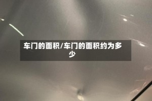 车门的面积/车门的面积约为多少
