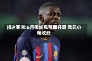 邦达亚洲:6月份加息预期升温 欧元小幅收涨
