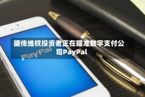 据传维权投资者正在瞄准数字支付公司PayPal
