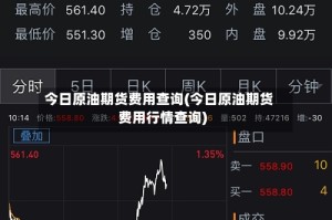 今日原油期货费用查询(今日原油期货费用行情查询)