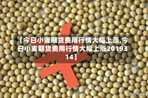 【今日小麦期货费用行情大幅上涨,今日小麦期货费用行情大幅上涨2019314】