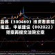 惠伦晶体（300460）投资者索赔案持续推进，中装建设（002822）索赔案再提交法院立案