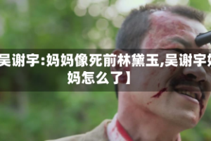 【吴谢宇:妈妈像死前林黛玉,吴谢宇妈妈怎么了】