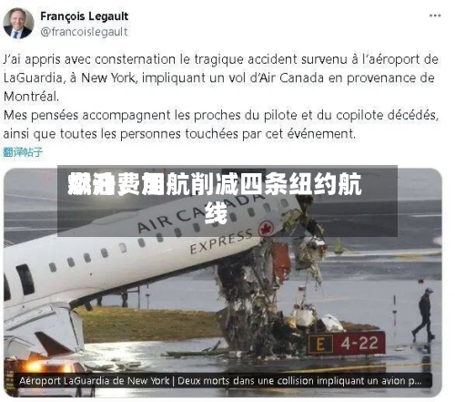 燃油费用飙升，加航削减四条纽约航线-第2张图片