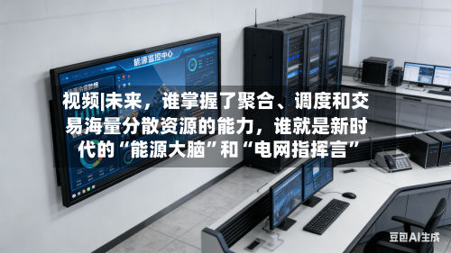 视频|未来，谁掌握了聚合	、调度和交易海量分散资源的能力	，谁就是新时代的“能源大脑”和“电网指挥言”-第2张图片