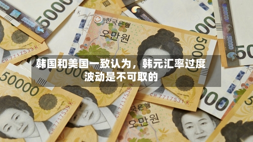 韩国和美国一致认为，韩元汇率过度波动是不可取的-第1张图片