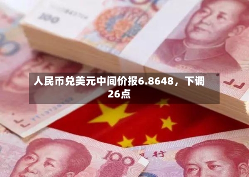 人民币兑美元中间价报6.8648，下调26点-第2张图片