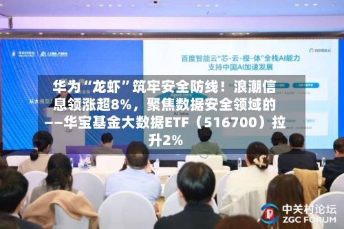 华为“龙虾”筑牢安全防线！浪潮信息领涨超8%，聚焦数据安全领域的——华宝基金大数据ETF（516700）拉升2%-第2张图片