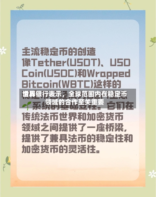 世界清算银行表示，全球范围内在稳定币领域的合作至关重要-第2张图片