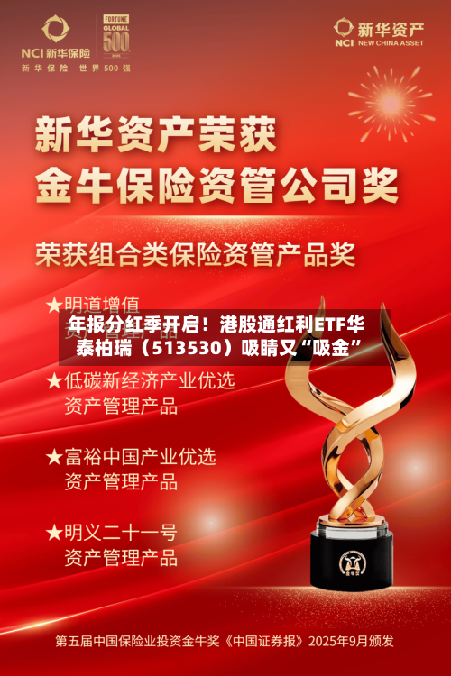 年报分红季开启！港股通红利ETF华泰柏瑞（513530）吸睛又“吸金”-第3张图片