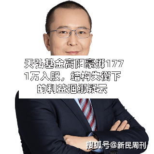 天弘基金高阳豪掷1771万入股	，结构失衡下的利益捆绑疑云-第1张图片