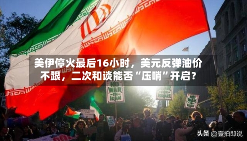 美伊停火最后16小时	，美元反弹油价不跟，二次和谈能否“压哨”开启？-第1张图片