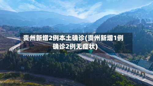 贵州新增2例本土确诊(贵州新增1例确诊2例无症状)-第3张图片