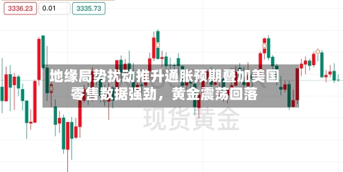 地缘局势扰动推升通胀预期叠加美国零售数据强劲	，黄金震荡回落-第2张图片