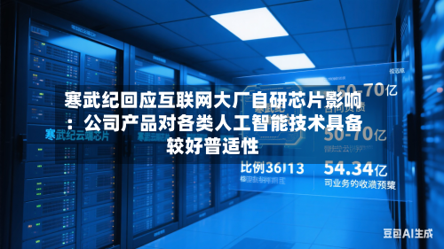 寒武纪回应互联网大厂自研芯片影响：公司产品对各类人工智能技术具备较好普适性-第1张图片